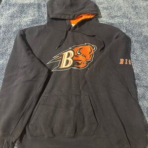 Stadium Athletics Buffalo Bison Black and Orange Men's Hoodie